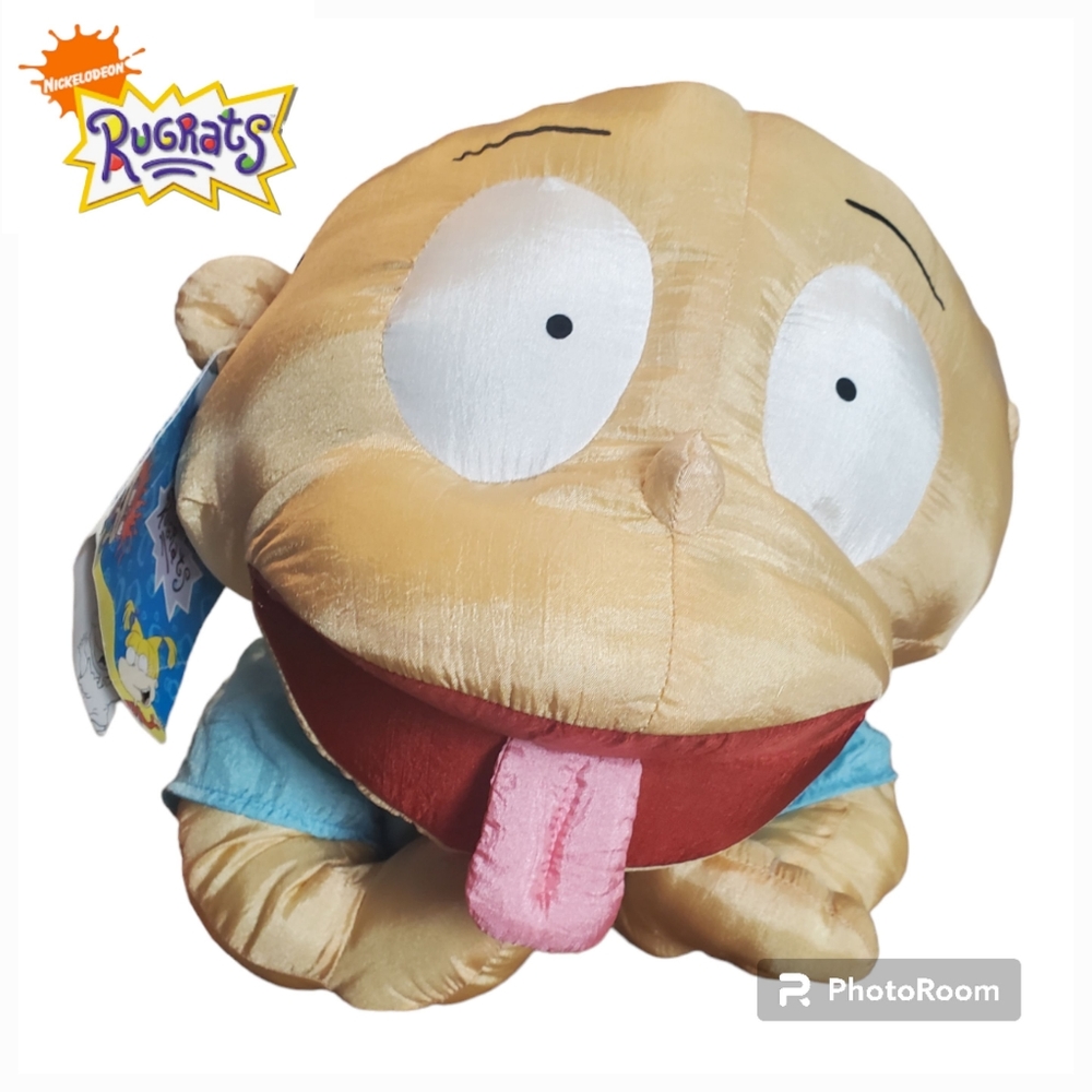 Rugrats 20" Baby Tommy Pickles Stuffed Toy Nickelodeon 1998 Vintage Jumbo Doll